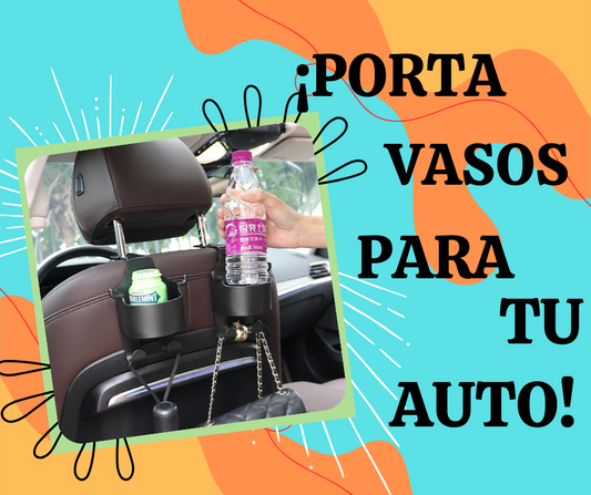 PORTA VASOS PARA AUTO